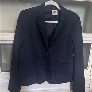 GAP Navy Blazer with black trimmed  Collar